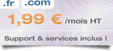 .fr et .com